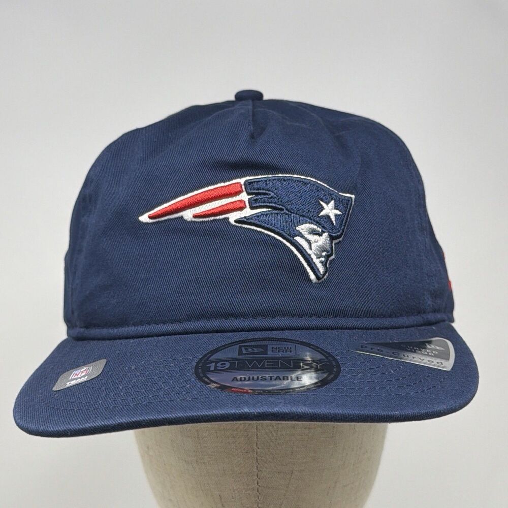 New Era New England Patriots 19TWENTY Hat Navy NFL Adjustable Snapback NWT